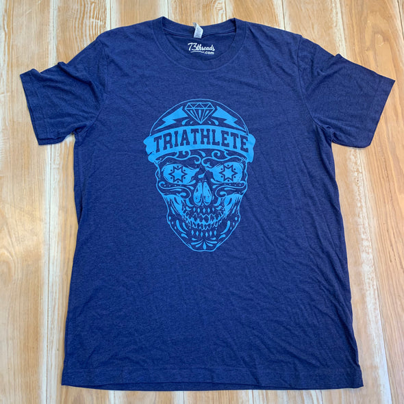 Men’s Large shirt - Triathlete Skull