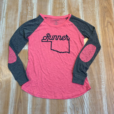 Women’s Extra Small long sleeve - Oklahoma Runner