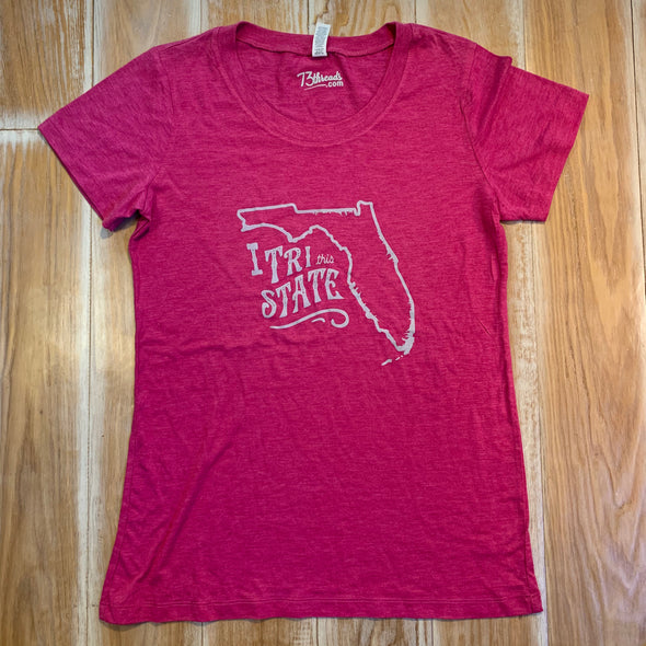 Women’s Large shirt - I Tri this state - Florida