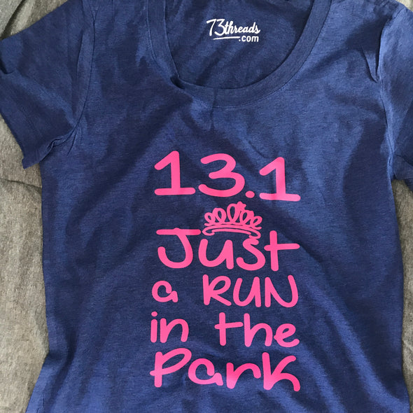 13.1 Just a Run in the Park - Pink