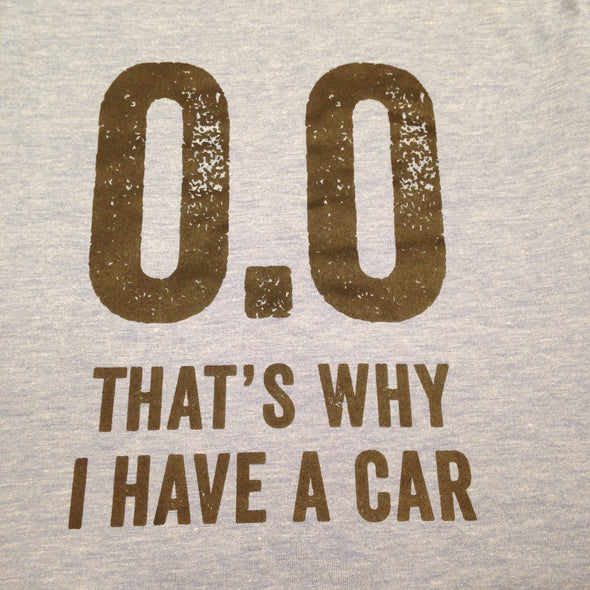 0.0 That's Why I Have A Car - Black Ink