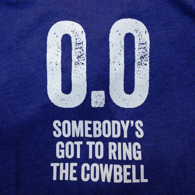 0.0 Somebody's Got to Ring the Cowbell - White Ink